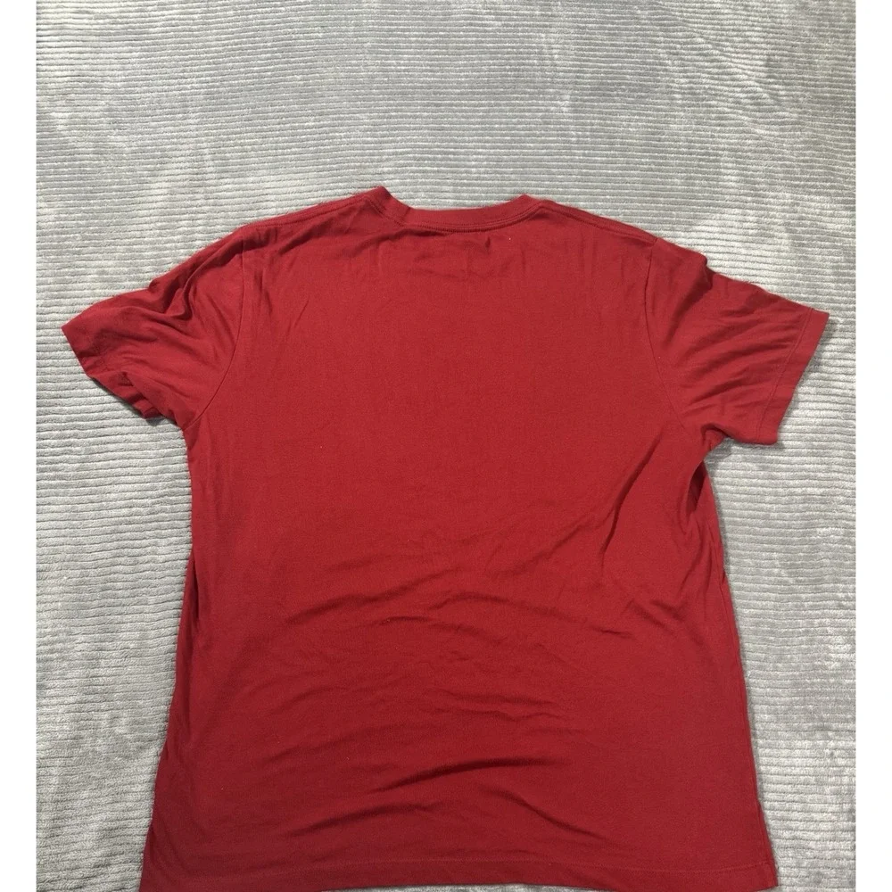 Men's red True Religion graphic t-shirt Xl